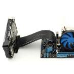 [ параллель импортные товары ] lilila-reege-mingPCIe 3.0 16x PCI-E подъемник удлинение кабель GPU крепление держатель графика гибкий кабель карта вертикальный 90 раз 20cm
