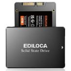 [ параллель импортные товары ] Ediloca 4TB SSD Internal Solid State Drive 2.5" SATA III 6Gb/s, 550MB/s Read Speed 3D QLC NAND, 4TB SATA SSD PC/Laptop Upgrade, Shock-R