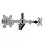 【並行輸入品】 VIVO プレミアム デュアル 21-32インチ LCD LED モニター 壁マウント 高耐久 伸縮アーム 埋め込み壁設定 2画面対応 ブラック MOUNT-TS32B