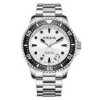 【並行輸入品】 SEA-GULL メンズウォッチ ローリングパンダデザイン 100M ダイビングウォッチ 自動機械式腕時計 オーシャンシリーズ 816.17.1066, ホワイト,