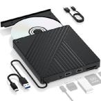 [ параллель импортные товары ] Ultra портативный 5 in 1 установленный снаружи Blue-ray Drive :USB 3.0 & USB-C DVD/CD горелка, двойной USB-A порт &SD/TF устройство для считывания карт имеется BD Lee da