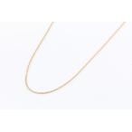 【今だけ!10%OFFクーポン 〜6/26】18金／あずきチェーン フリーアジャスタータイプ 線径0.28mm 重さ約1.4g 45cm [K18YG] [型番:CH10]