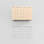 スタンプ 手帳用 KNOOPWORKS(クノープワークス)〈CALENDAR〉スタンプ カレンダー はんこ ハンコ おしゃれ スケジュール お仕事 ゴム印 文房具