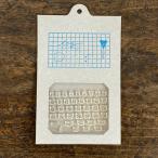 スタンプ 手帳 水縞 自在ハンコ ログ 日付/日・曜日 02　手帳用 アクリルスタンプ クリア はんこ かわいい おしゃれ スケジュール 雑貨 判子 可愛い