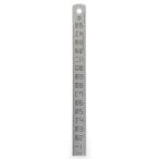 つくし文具店 つくし定規 15cm　シンプル おしゃれ ものさし 文房具