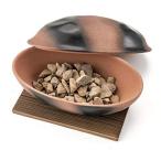 電子レンジで石焼いも鍋 (天然石300g付き）：日本製