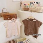 韓国 ベビー服 女の子 男の子 新生児 おしゃれ 赤ちゃん ロンパース 夏 半袖 前開き 可愛い ギフト 出産祝い セーラー