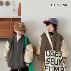 キッズ アウター フードなし ベビー 子供 女の子 男の子 冬 ボア ジャケット 防寒 韓国 厚手 綿 おしゃれ