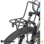 ロードバイクフロントラックアルミ合金自転車キャリアパニエバッグ寝袋テントの運搬に使用できます