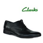 クラークス 955E B　Clarks Gilmore Limi　ウイングチップのメンズシューズ  　ブラック