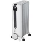 デロンギ オイルヒーター L字型フラットフィン8枚  8~10畳用  ピュアホワ