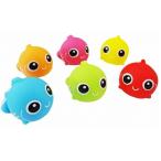 ぷかぷかカラフル金魚 50入　すくい人形 人形すくい 水 浮く ぷかぷか 縁日すくい すくい用品 スーパーボール すくい 人形 お風呂