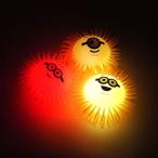 光るおもちゃ　ミニオンズもじゃもじゃヨーヨーBIGサイズ 16個セット　光るおもちゃ 光り物玩具 光りもの 光る 縁日 お祭り 夏祭り