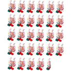 ミニニットブーツ　54個セット　クリスマス クリスマスブーツ 銀ブーツ 銀 ブーツ 銀靴 配布 お菓子 詰め合わせ プレゼント 配布 販促 ギフト プチギフト