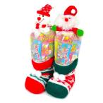 クリスマスブーツ　マスコットニットブーツ　配布 お菓子 詰め合わせ プレゼント 配布 販促 ギフト プチギフト 販売促進
