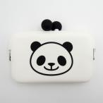 p+g design Circus DO-MO Panda камыш .. футляр для карточек кошелек PANDA камыш . силикон сумка животное сумка кошелек для мелочи . бардачок cosme сумка зоопарк симпатичный 