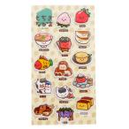 とちぎなかま ぷっくりシール　ぷくぷくシール ステッカー 栃木限定 三猿 眠り猫 餃子 いちご 佐野ラーメン ご当地 お土産 グッズ 手帳 面白 可愛い プレゼント