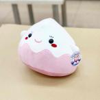 ふじぽん　ふわふわ和みクッション　ピンク
