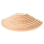 グリムス・半円盤・ナチュラル(Large Semicircles, Natural, 11pieces)ラッピング無料