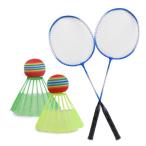  бадминтон комплект Shuttle 2 штук входит синий цвет покрытие в кейсе (2039000314532B) отдых кемпинг парк ребенок Event подарок 