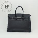 エルメス HERMES バーキン35 バーキン 35 バッグ トートバッグ トゴ ネイビー Navy 紺 シルバー金具