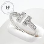 ティファニー TIFFANY&amp;Co. ワイヤー リング Tワイヤー 18K ホワイトゴールド ティファニー T リング 指輪 750WG シルバー