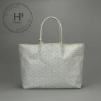 ショッピングゴヤール ゴヤール サンルイPM サンルイ PM バッグ トートバッグ PVC レザー ホワイト White 白 シルバー金具 ハンドバッグ