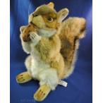 HANSA　Red Squirrel w/ Nut　22cm　キノミツキアカリス　ぬいぐるみ　(3745)