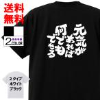 おもしろTシャツ ネタTシャツ 面白tシャツ 元気があれば何でもできる 名言 言葉 文字 アニメ 漫画 格言 パロディ 猪木 プロレス