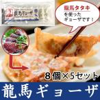 お歳暮 鰹タタキの龍馬ギョーザ 8個入り×5 化学調味料・保存料は不使用 しまんとハマヤ のし対応可 冬ギフト