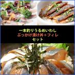 【いわしの原料不足により休止中】一本釣りうるめいわしお刺身セット（冷凍） のし対応可
