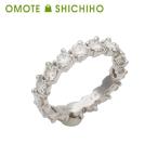Pt900 ダイヤモンド エタニティ リング #8 8号 プラチナ D_1.85ct 4月 フルエタニティ エタニティー 美品◆中古品