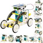 送料無料STEM 13-in-1 Solar Power Robots Creation Toy, Educational Experiment DIY Ro