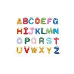 送料無料26 Pcs Refrigerator Magnets Alphabet Letters Fridge Stickers, Wooden Presch