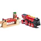 送料無料BRIO 33757 Lifting Bridge | Toy Train Accessory with Wooden Track for Kids