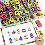 送料無料Magnetic Letters Classroom Set, 216 Pcs EVERJETTING Foam Alphabet ABC Magne