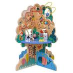 【送料無料】Manhattan Toy Playground Adventure Wooden Toddler Activity Center with Glid