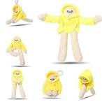 送料無料Plush Banana Man Toy, Banana Man Doll with Magnet, Plush Funny Changeable P