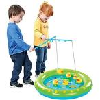 送料無料Kovot Inflatable Duck Fishing Pond - Indoor/Outdoor Water Toy Party Game, I