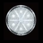 直送品 ジェットイノウエ LED 丸型リフレクターNEO クリアー/ホワイト 592563  ※代引・返品不可
