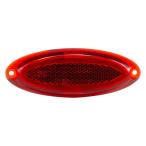 直送品 ジェットイノウエ リフレクターマーカー 12V/24V レッド 592596  ※代引・返品不可