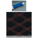 直送品 ジェットイノウエ モコモコハンドブレーキカバー（サイドブレーキカバー） ブラック/赤糸 594490  ※代引・返品不可