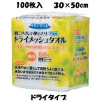 ペーパータオル 使い捨て おもいやり心 ドライメッシュタオル N-100 100枚入×2袋 29026 三昭紙業