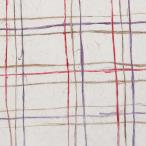 手漉き紙 格子 紫