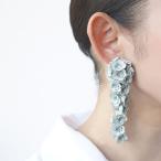 Paper Accessory flower 和紙 AYK fuji L イヤリング clip earring（全4色）