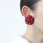 Paper Accessory flower 和紙 AYK nadeshiko イヤリング clip earring（全2色）