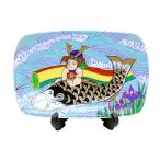  кукла для празника мальчиков compact Arita . коинобори ( угол ) украшение тарелка 