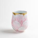 湯呑み おしゃれ 有田焼 金濃ピンク