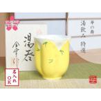 名入れ 湯呑み 木箱入り 有田焼 華�