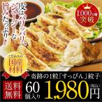 ぎょうざ 餃子 自社できたて直送 国産素材使用 タレ無しでも美味しい すっぴん餃子60個セット 冷凍食品 ぎょうざ ギフト おかず 中華 点心